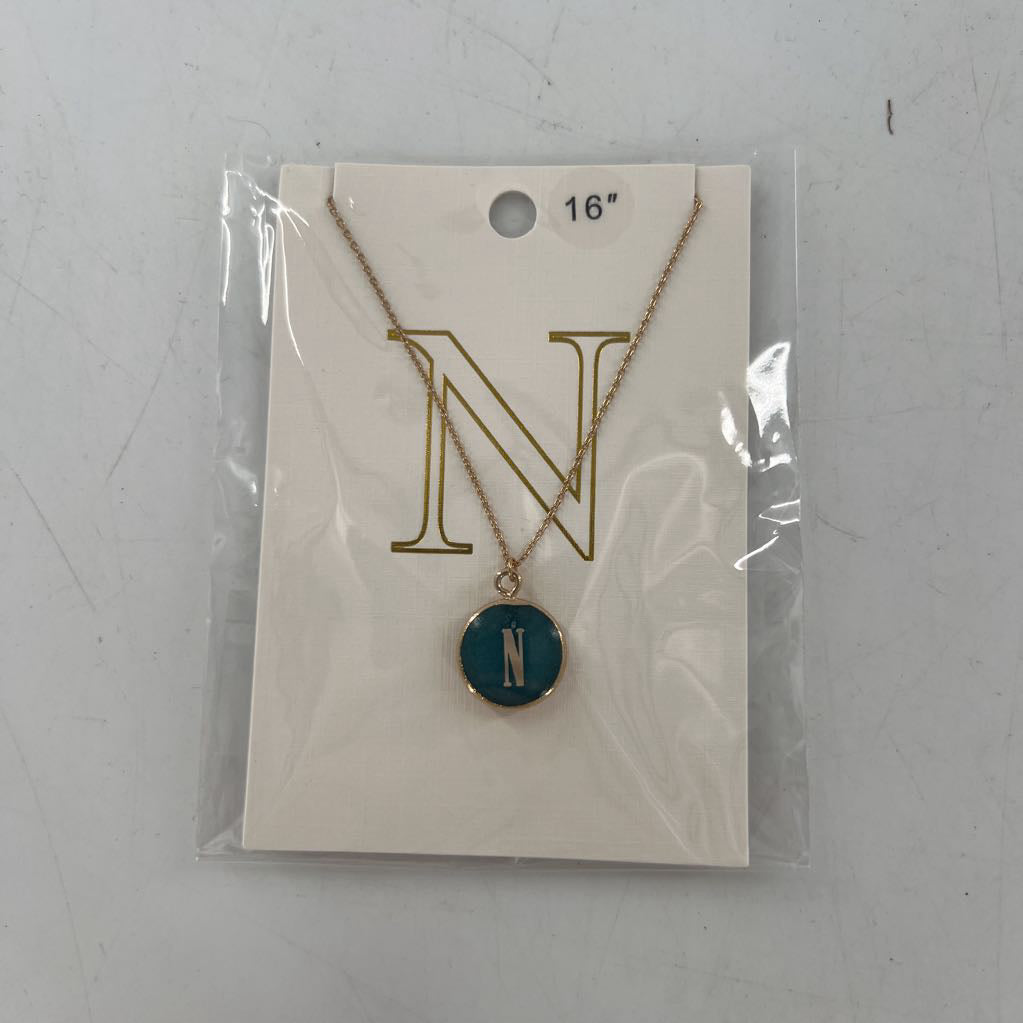 "N" necklace