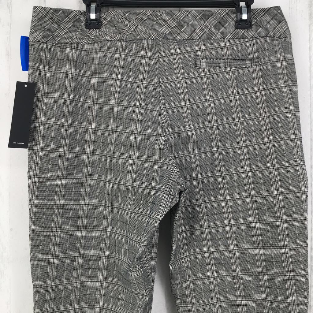NWT XL plaid pullon pants