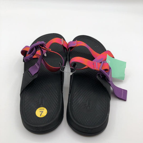 7 adjustable strap open slide sandals