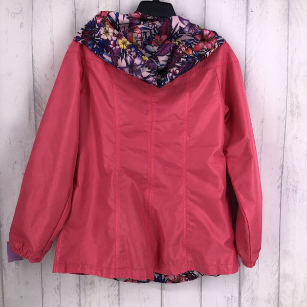 S l/s Revesible floral rain jacket