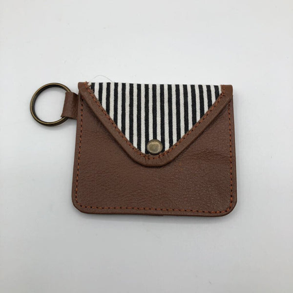 NWT stripe coin purse