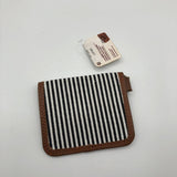 NWT stripe coin purse
