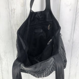 woven shoulder bag w/ pouch