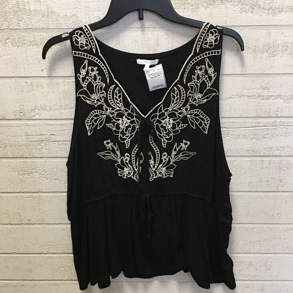XXL embroidered tank