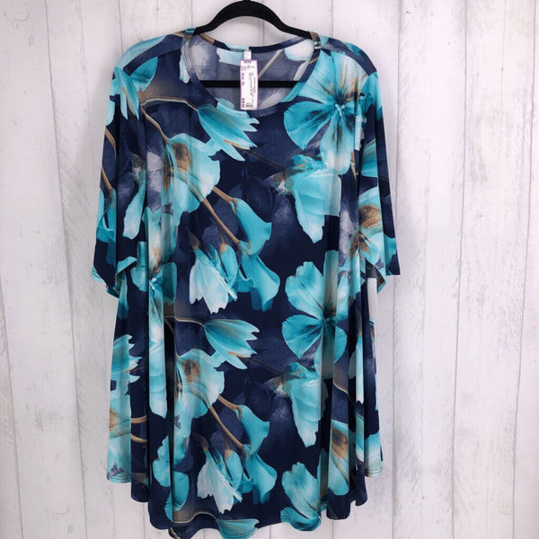 NWT 5x s/s floral top