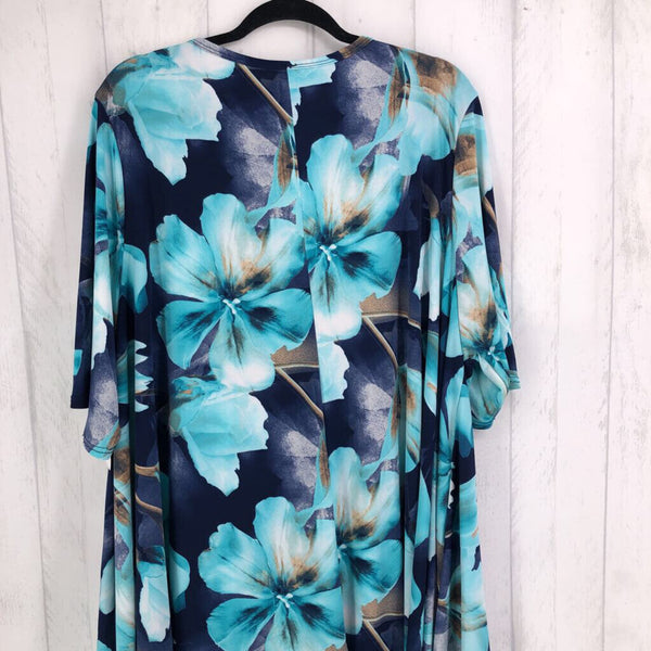 NWT 5x s/s floral top
