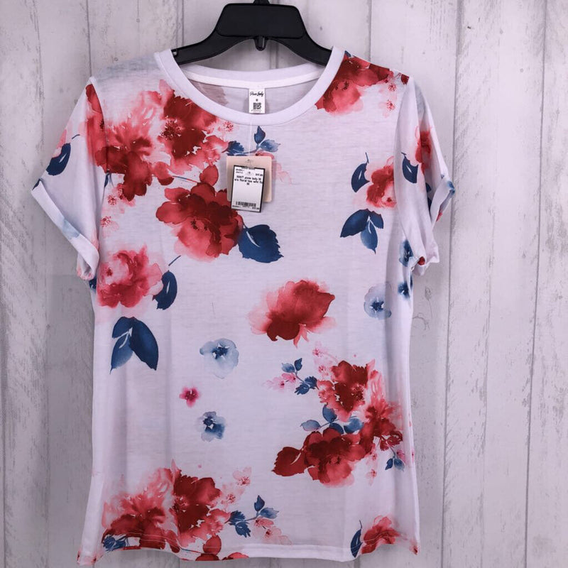 M s/s floral tee