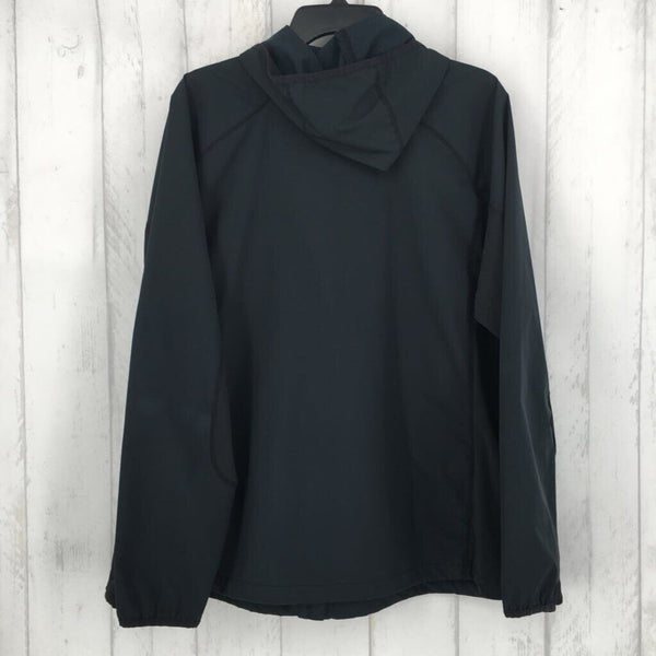 3X l/s nylon hooded jacket