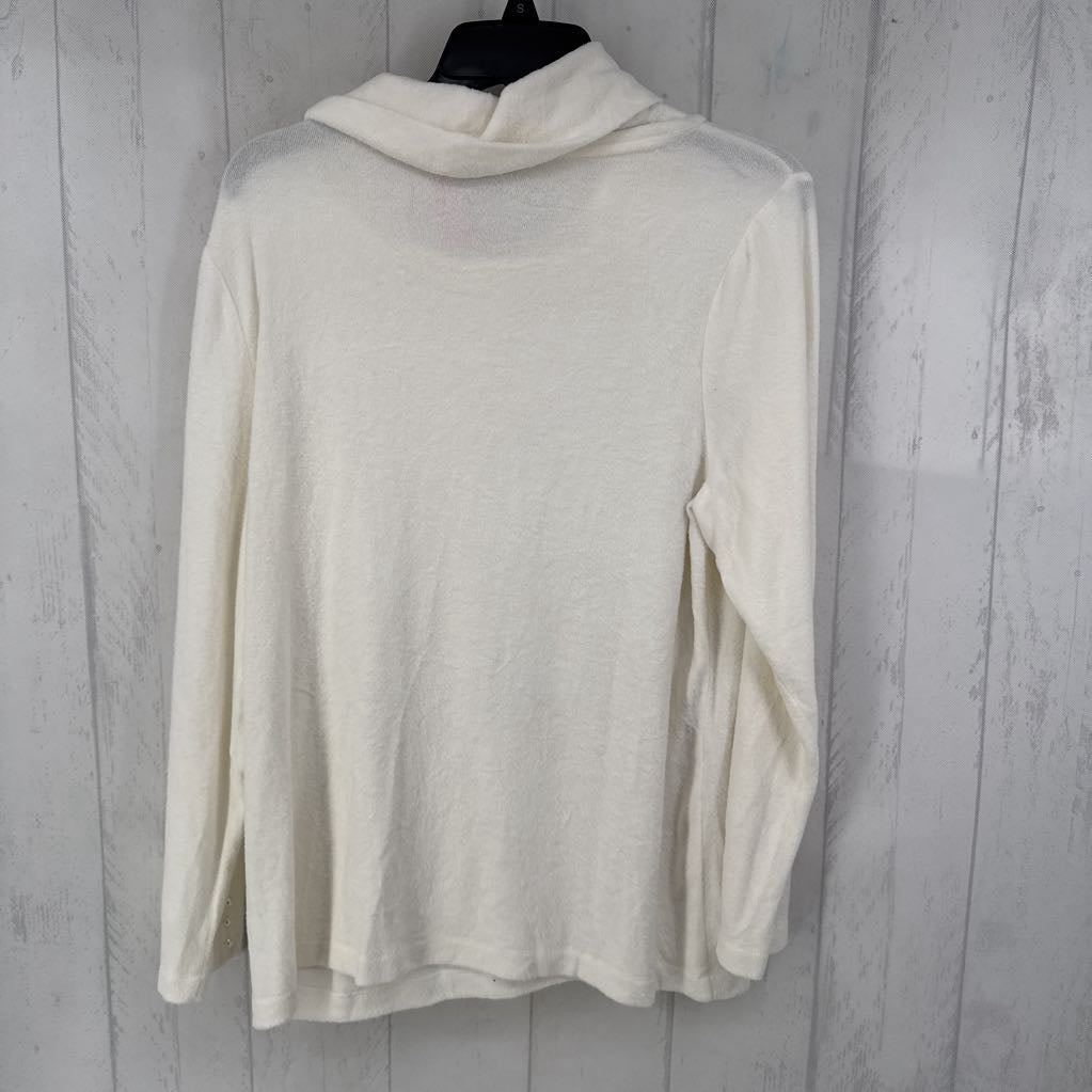L l/s cowl neck sweater
