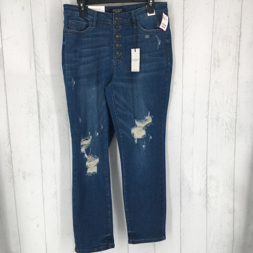 R59 11 distressed boyfriend jeans
