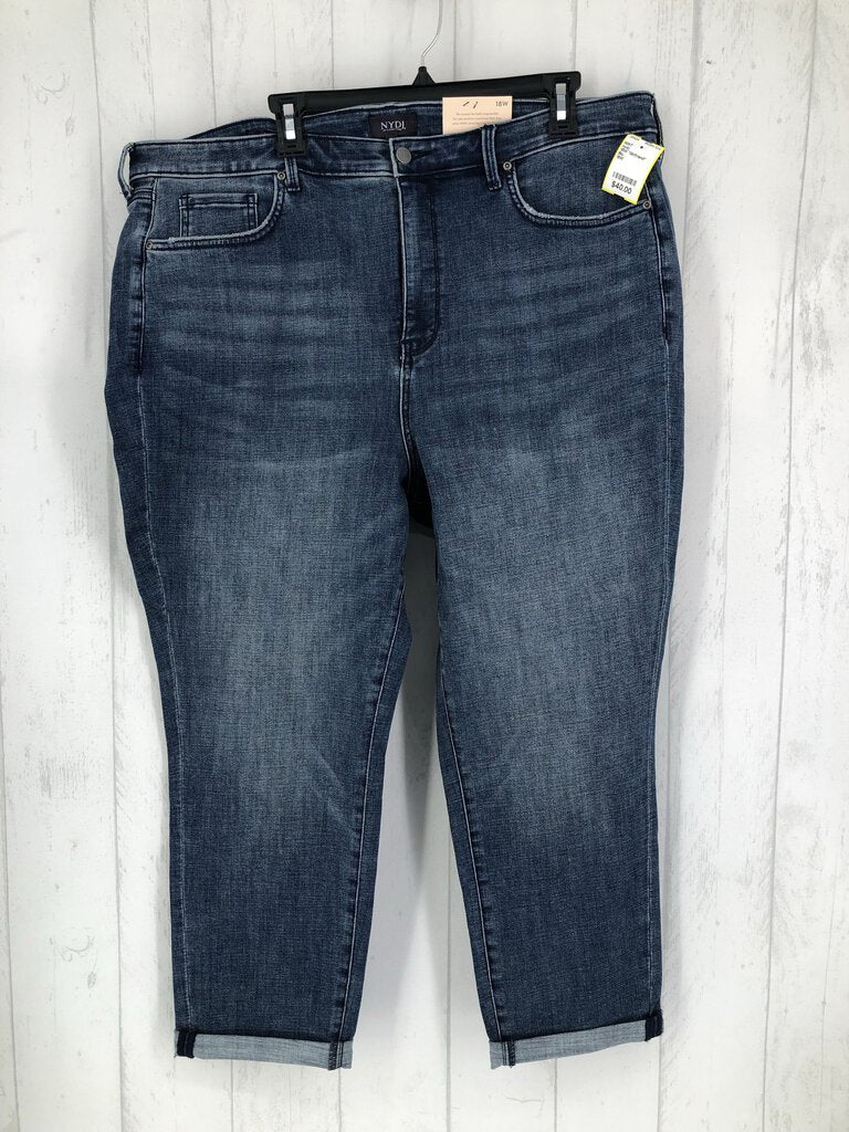 18W "Girlfriend" denim