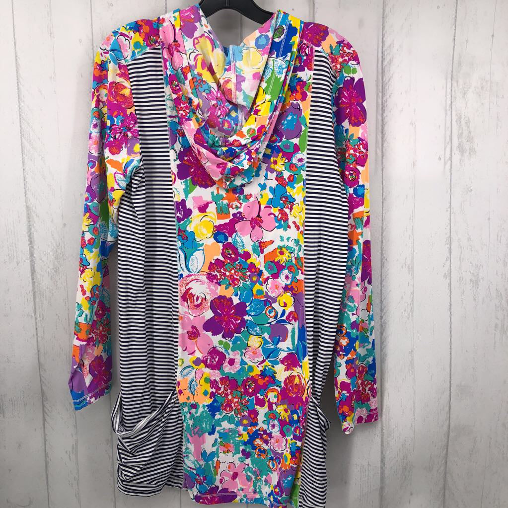 L Flo/stripe pullover l/s