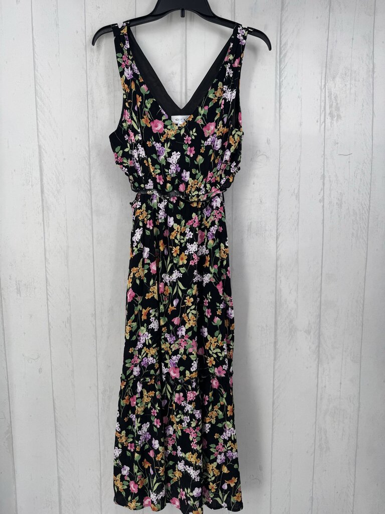 R54 L Slvls side cut out ruffle dress