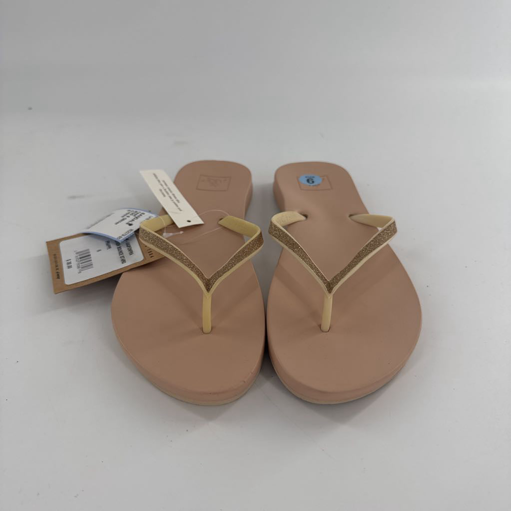 R30 6 Glitter cushion flip-flop