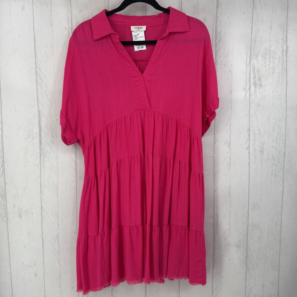 L Tiered s/s dress