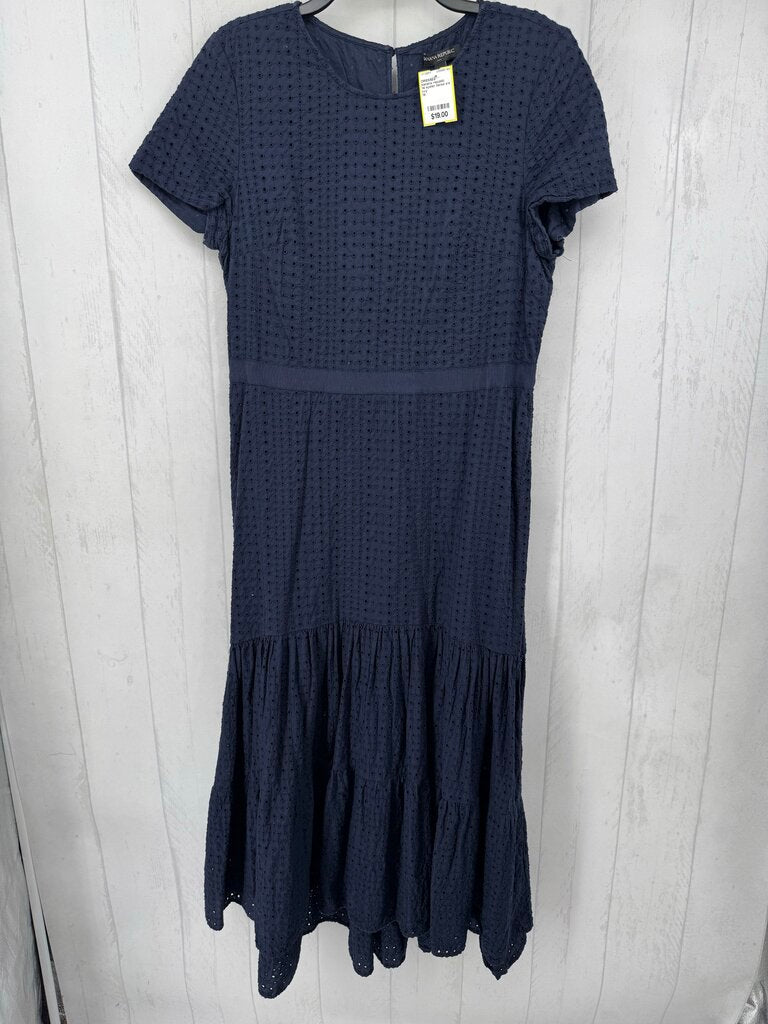 14 eyelet tiered s/s dress