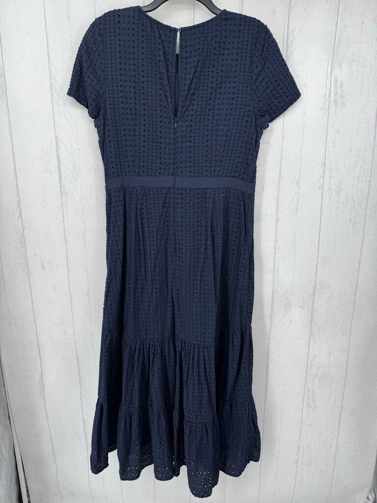 14 eyelet tiered s/s dress