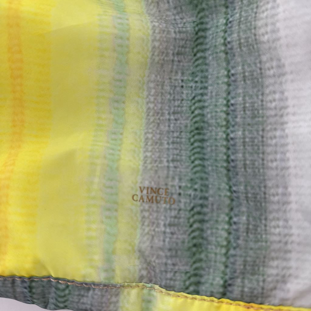 sunset stripe nylon backpack