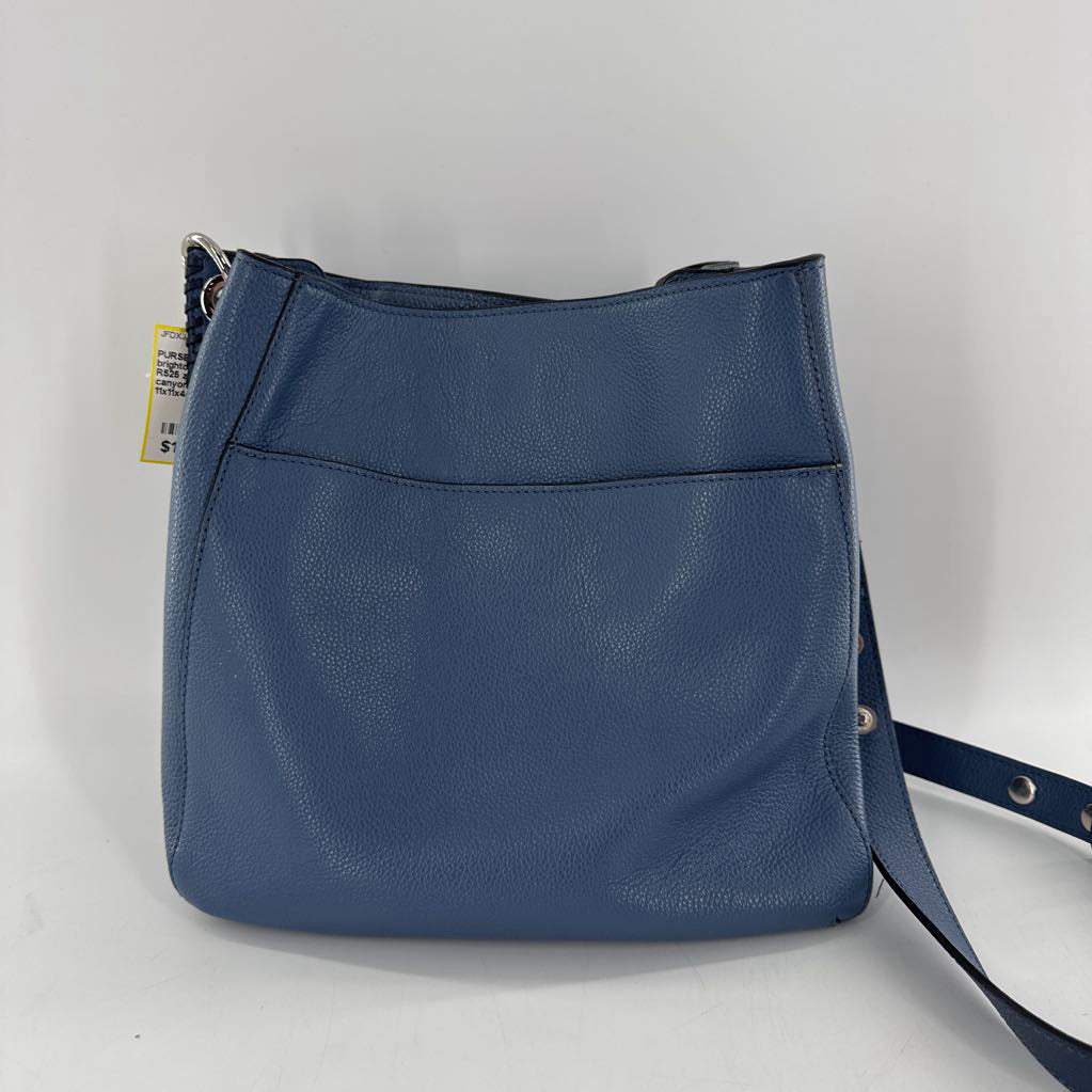 R525 zig zag stitching convertible hobo