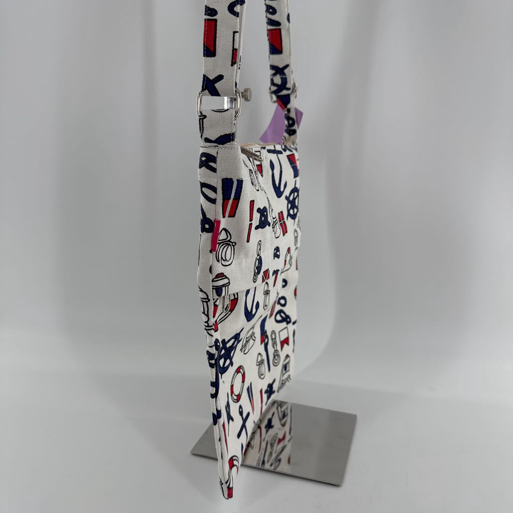 nautical canvas crossbody