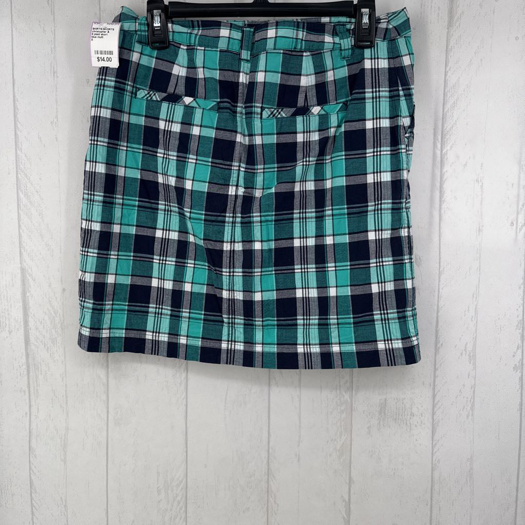 8 plaid skort