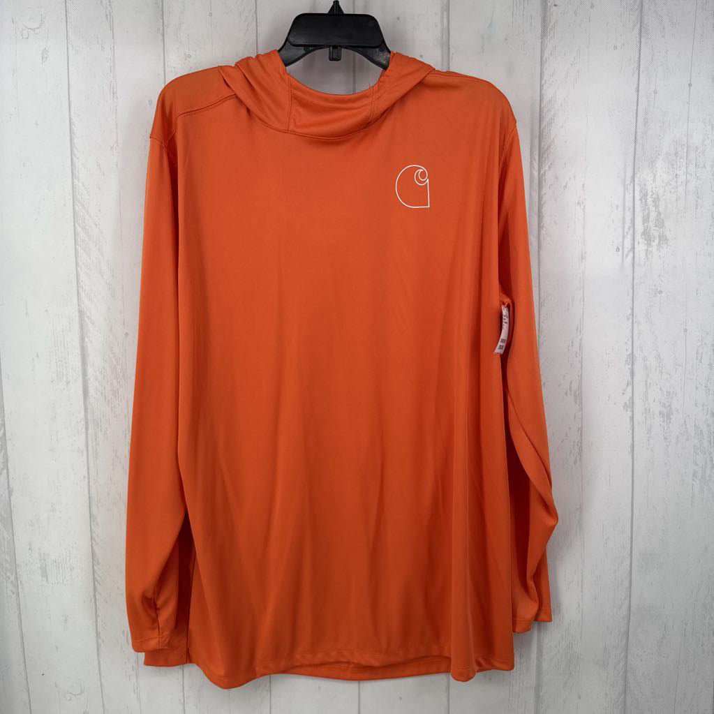 XL hooded l/s pullover