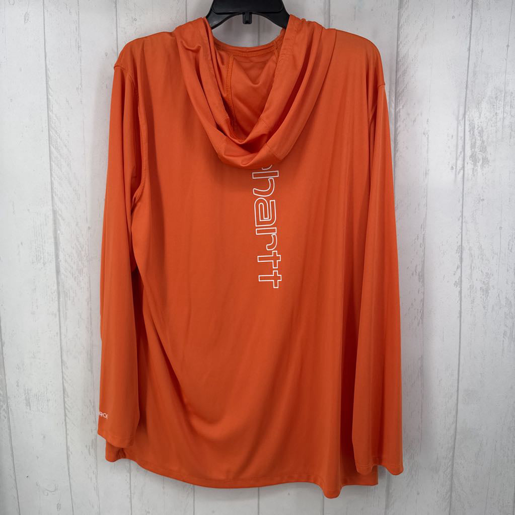 XL hooded l/s pullover