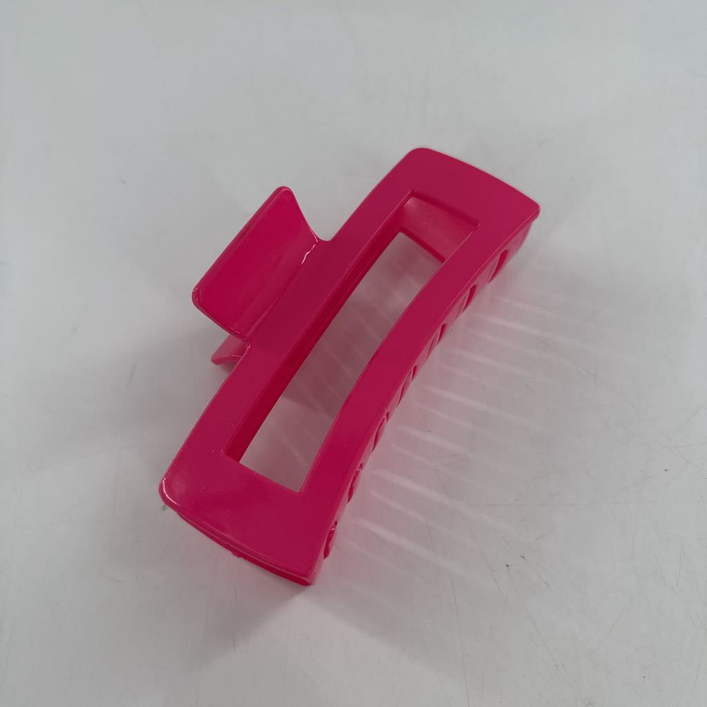 Lg claw clip - pink