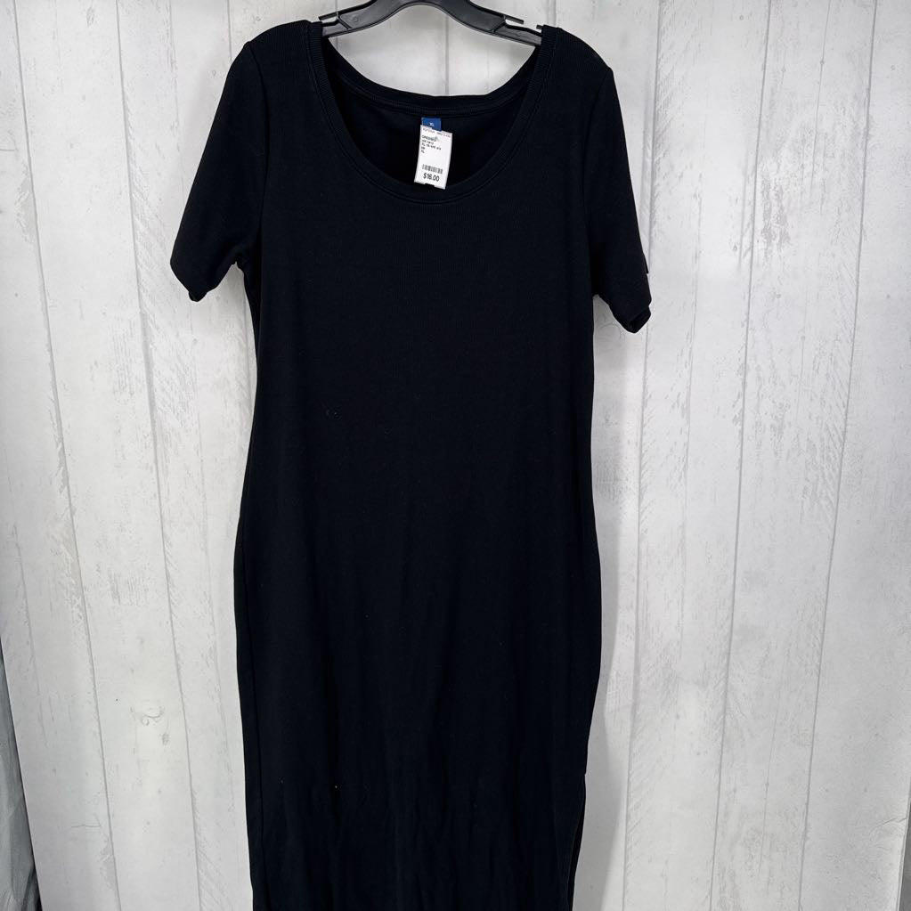 XL rib knit s/s dress