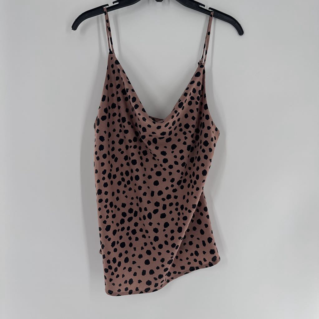 R34 M coco print tank