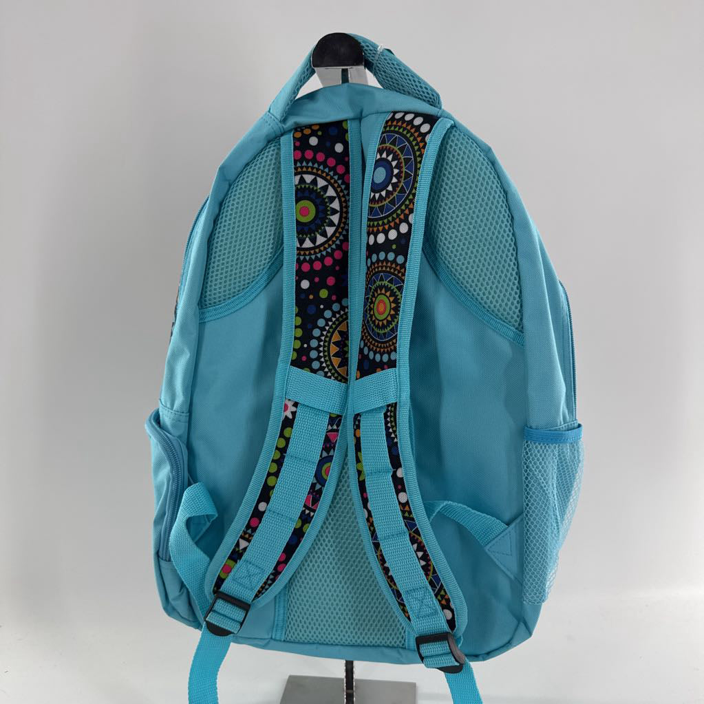 printed canvas backpack