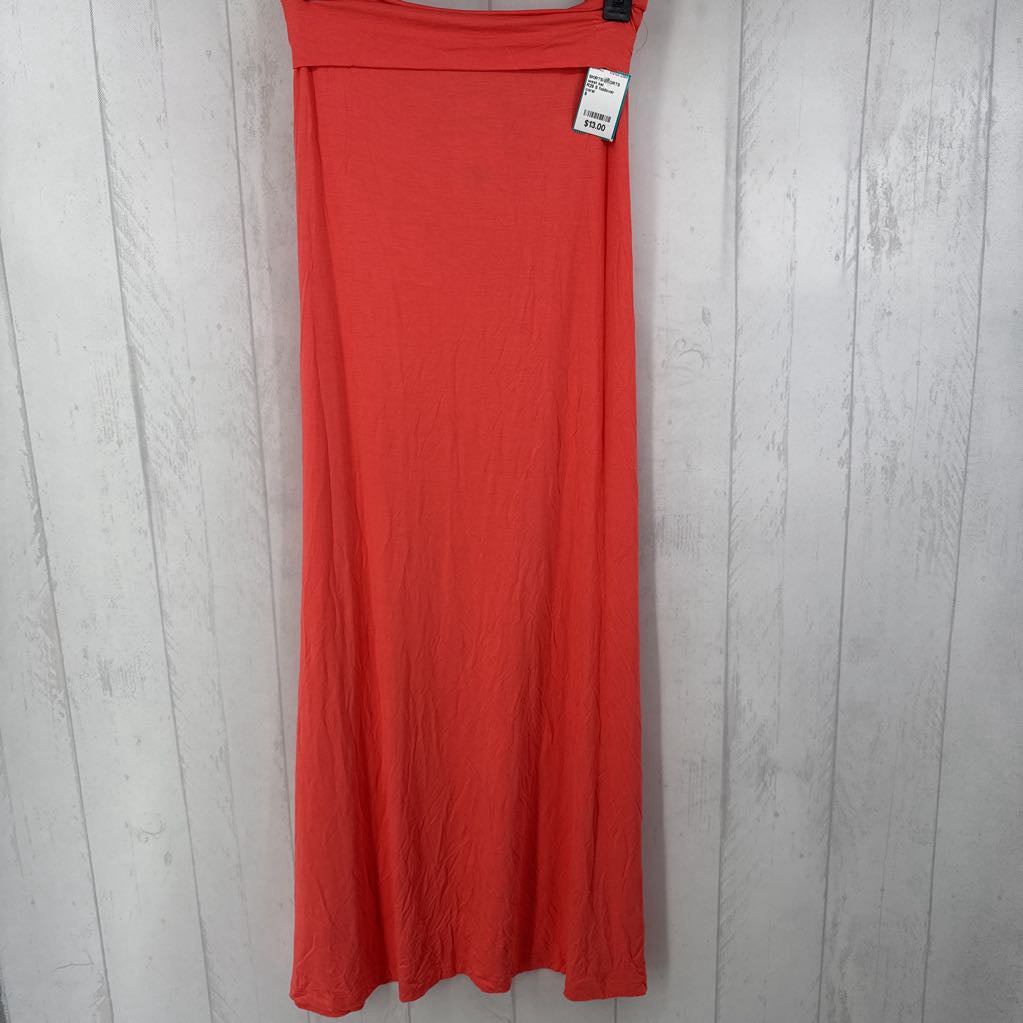 R29 S foldover maxi skirt