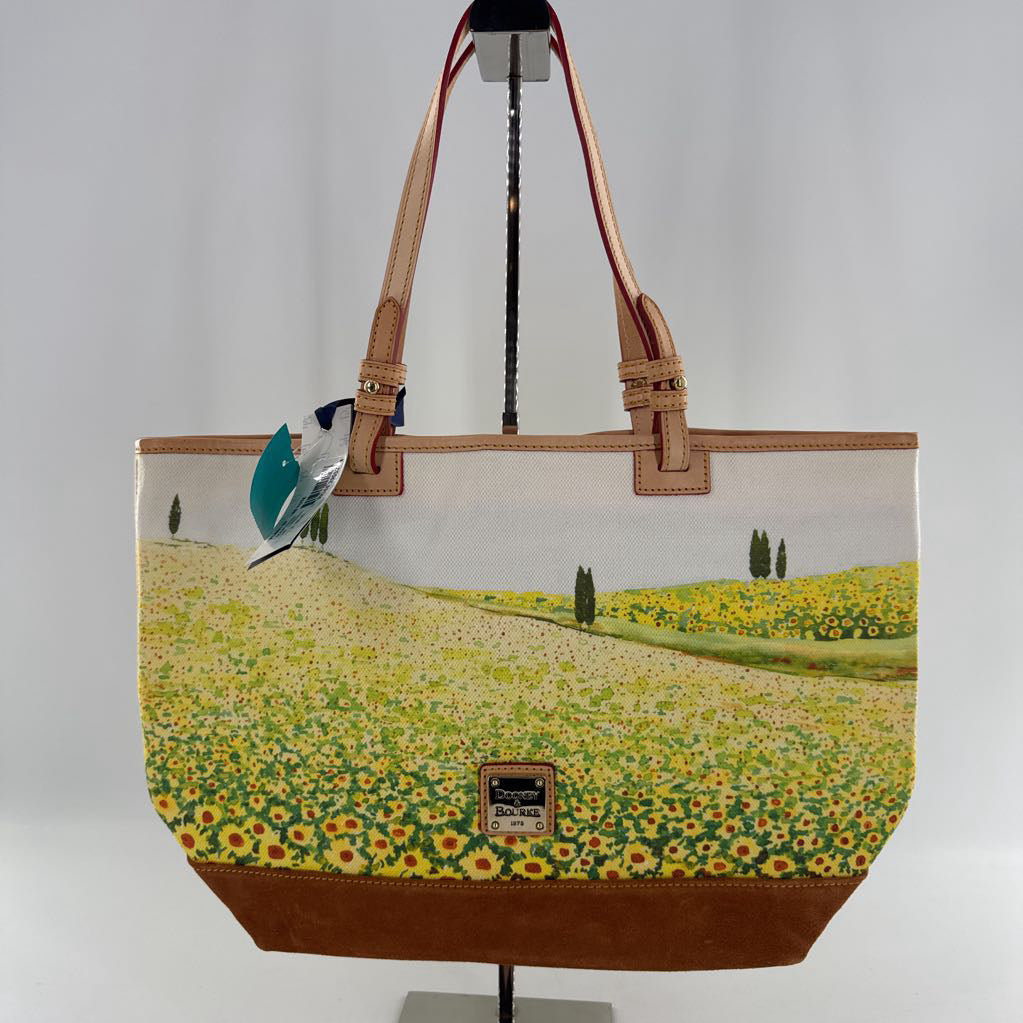 R185 sunflower fields tote