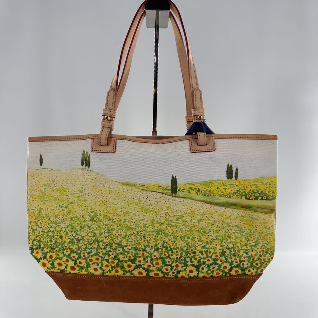 R185 sunflower fields tote