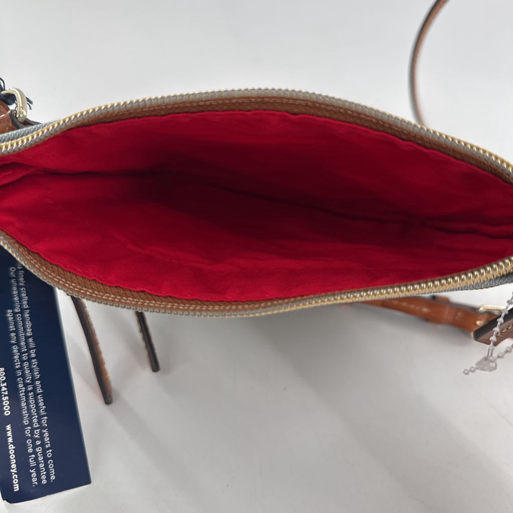 north/south triple zip crossbody