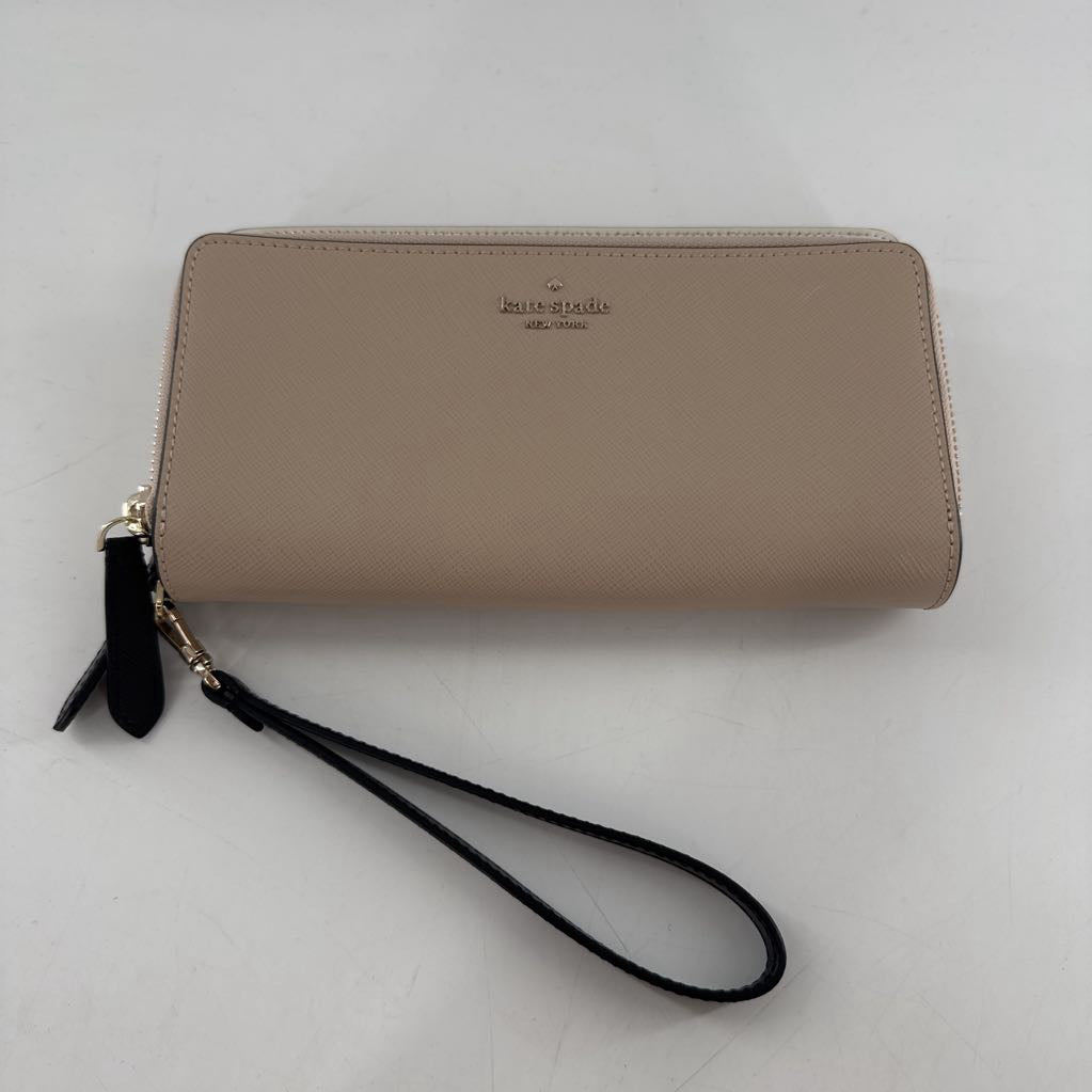 R269 lg carryall double zip around wallet/wristlet