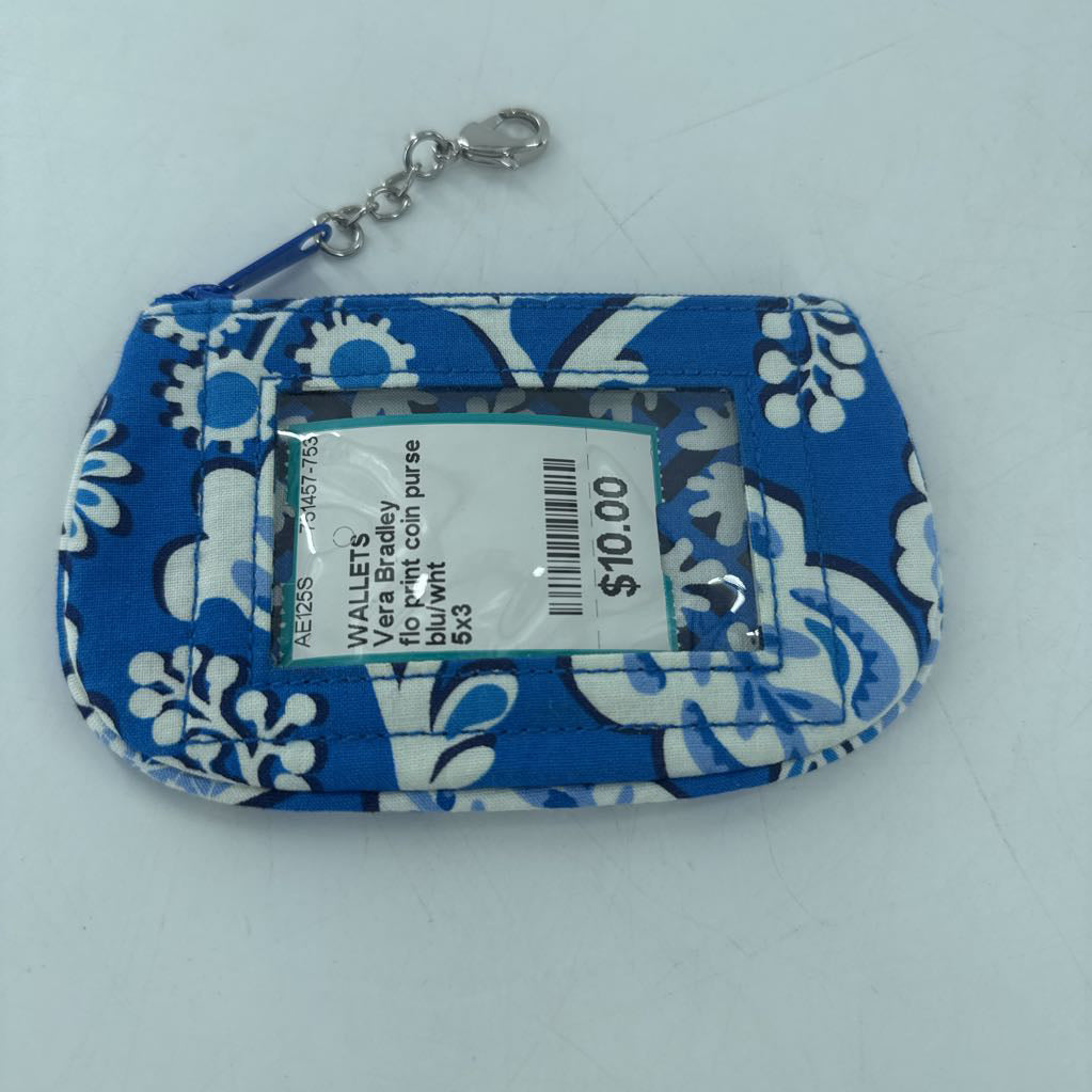 flo print coin purse