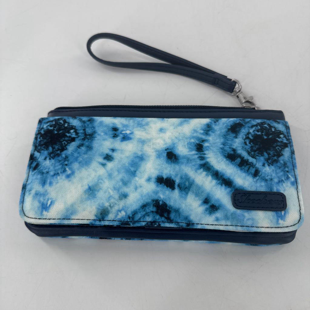 tie-dye wallet/wristlet
