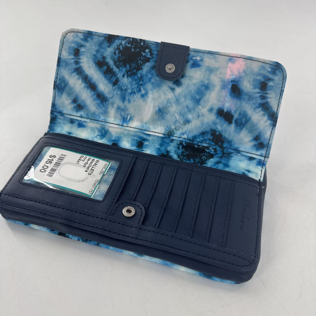 tie-dye wallet/wristlet