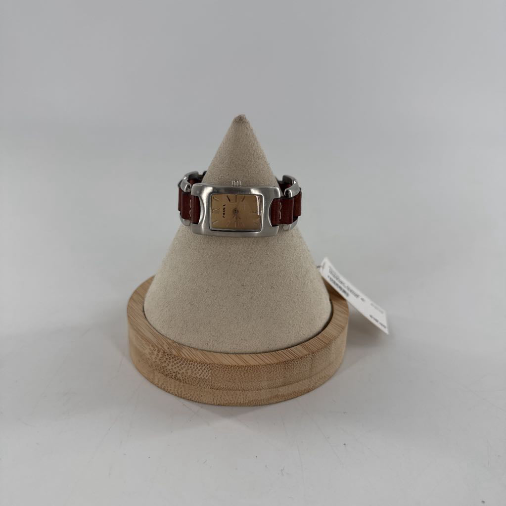 leather band & metalwatch