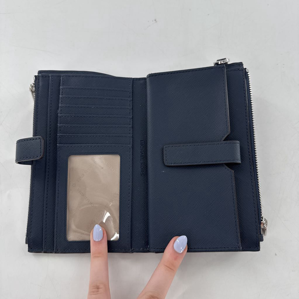 monogram bi-fold wallet/clutch