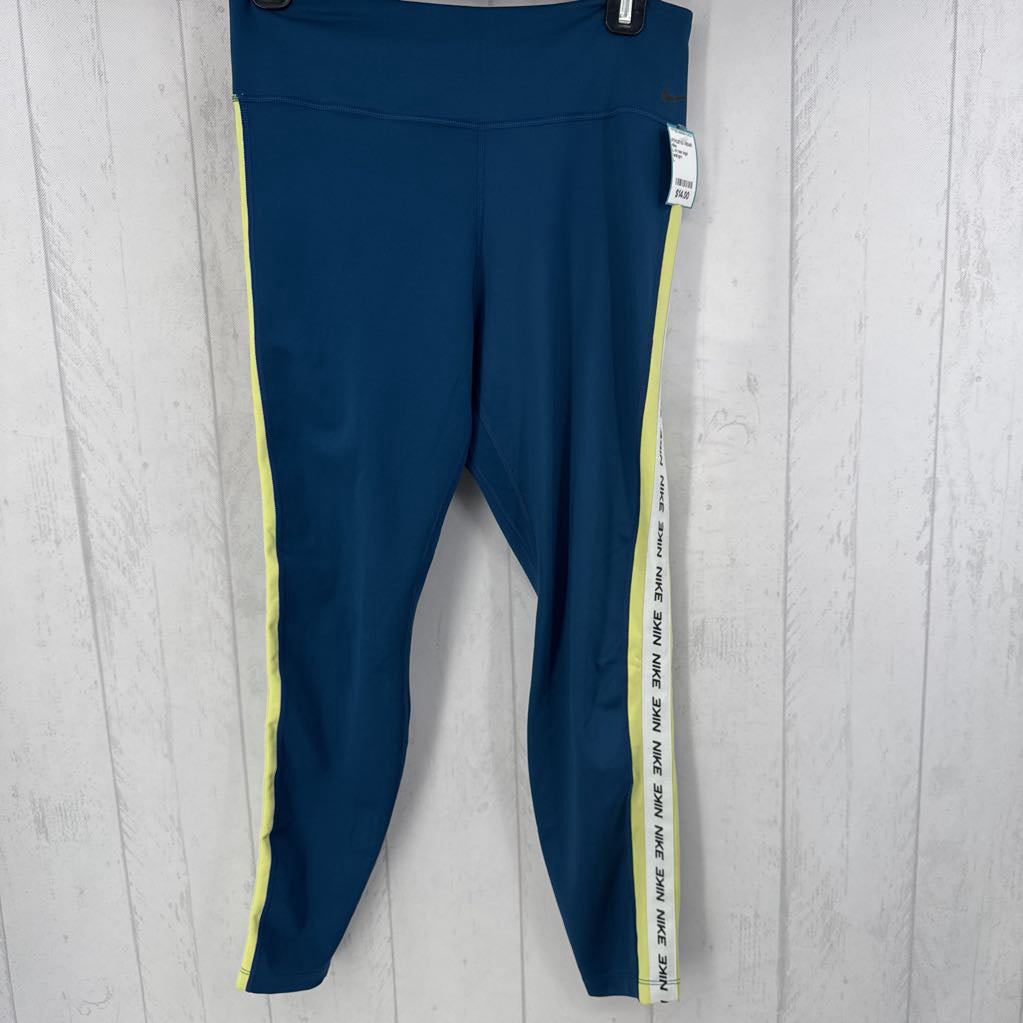 L hi rise logo leggings