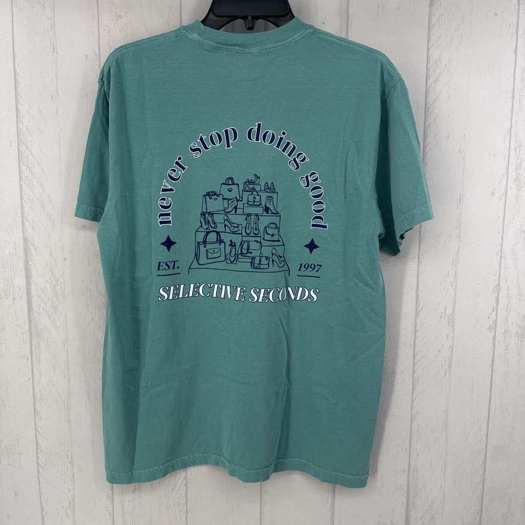 M selectiv seconds logo s/s tee