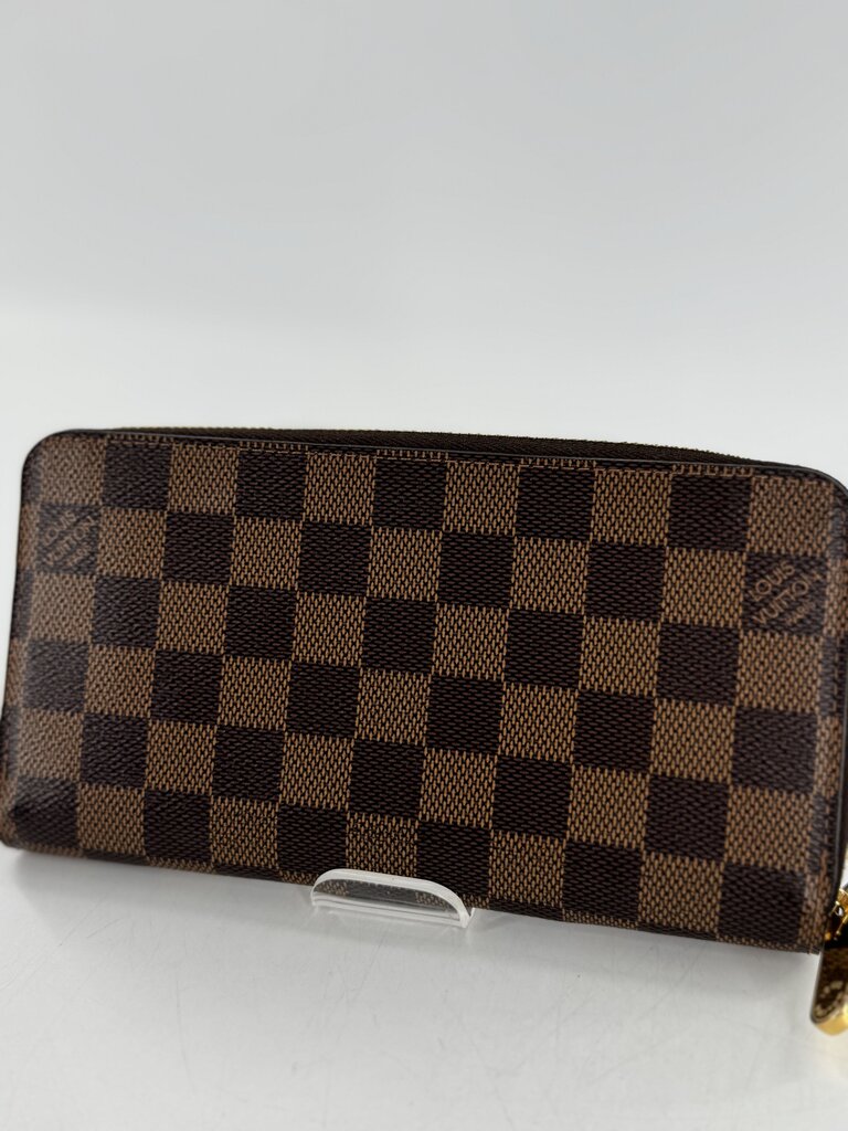 damier azur zip around wallet