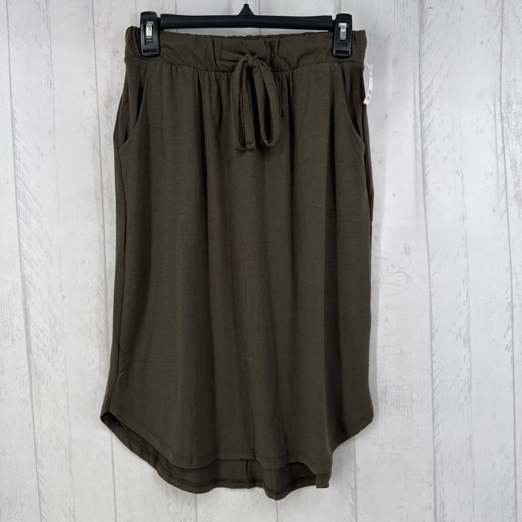 L drawstring skirt