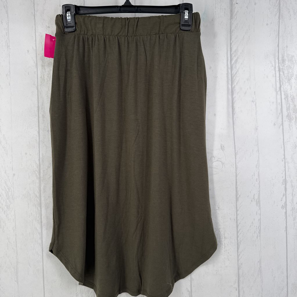 L drawstring skirt