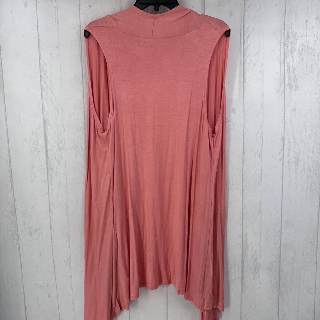 XL open drape vest
