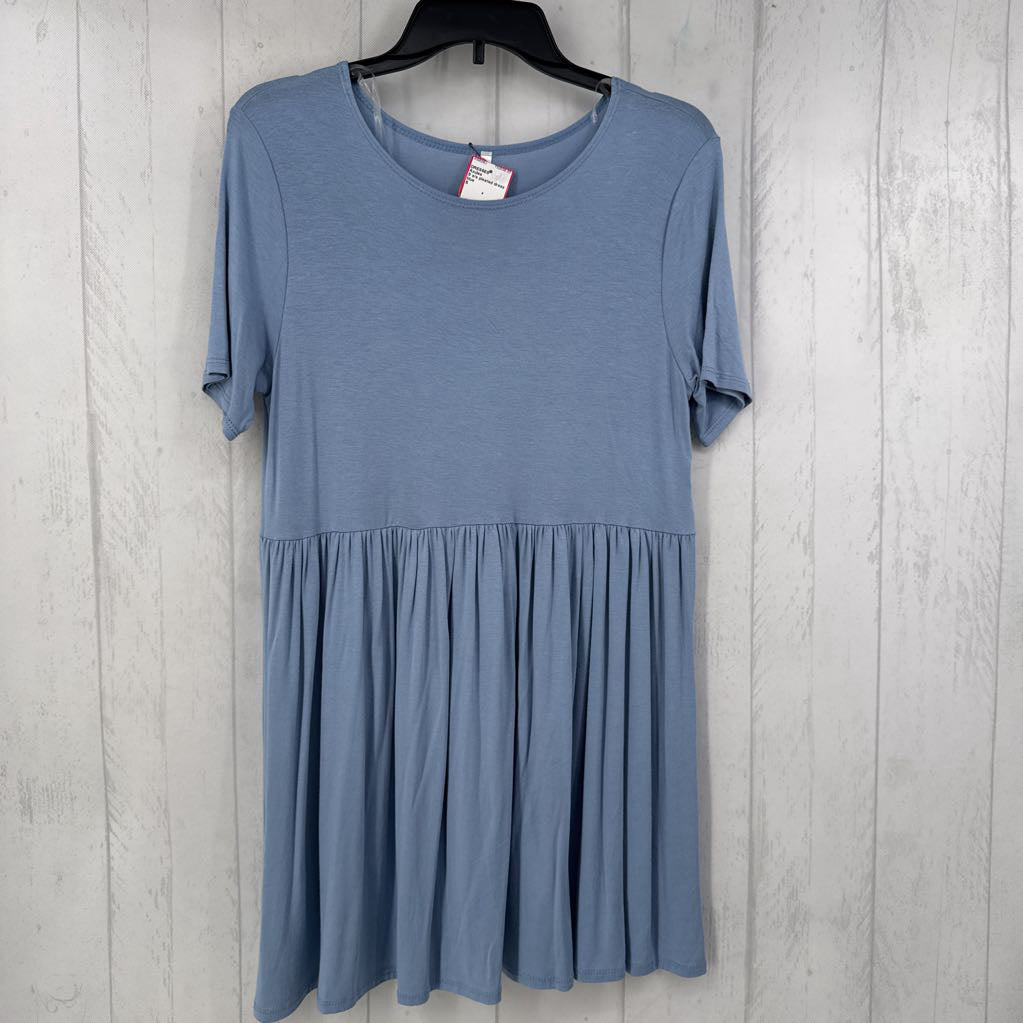 S s/s pleated dress