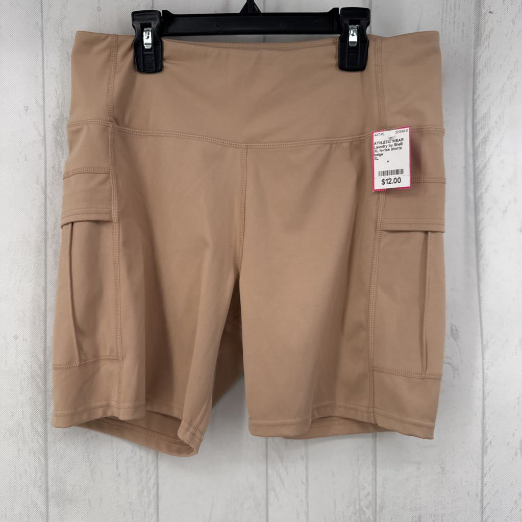 XL hi-rise shorts