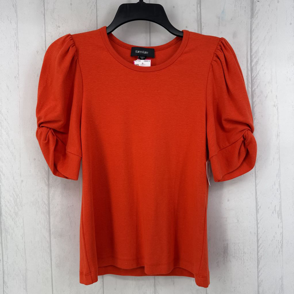 M/P ruched slv top